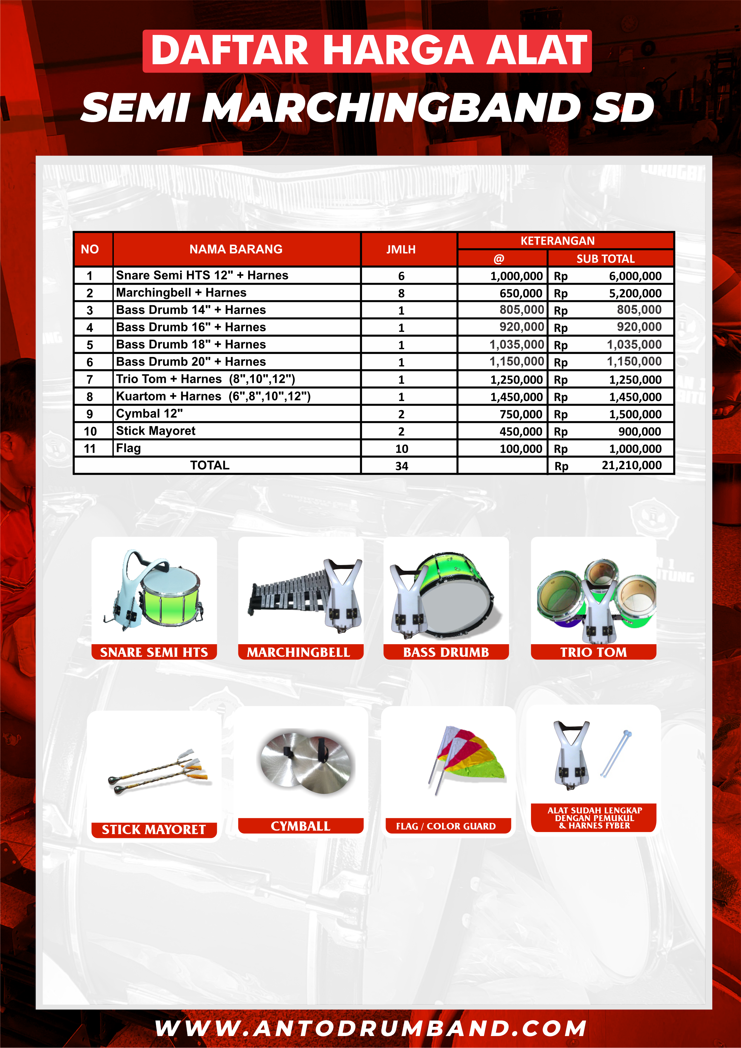 Jualdrumbandjogjasemisd