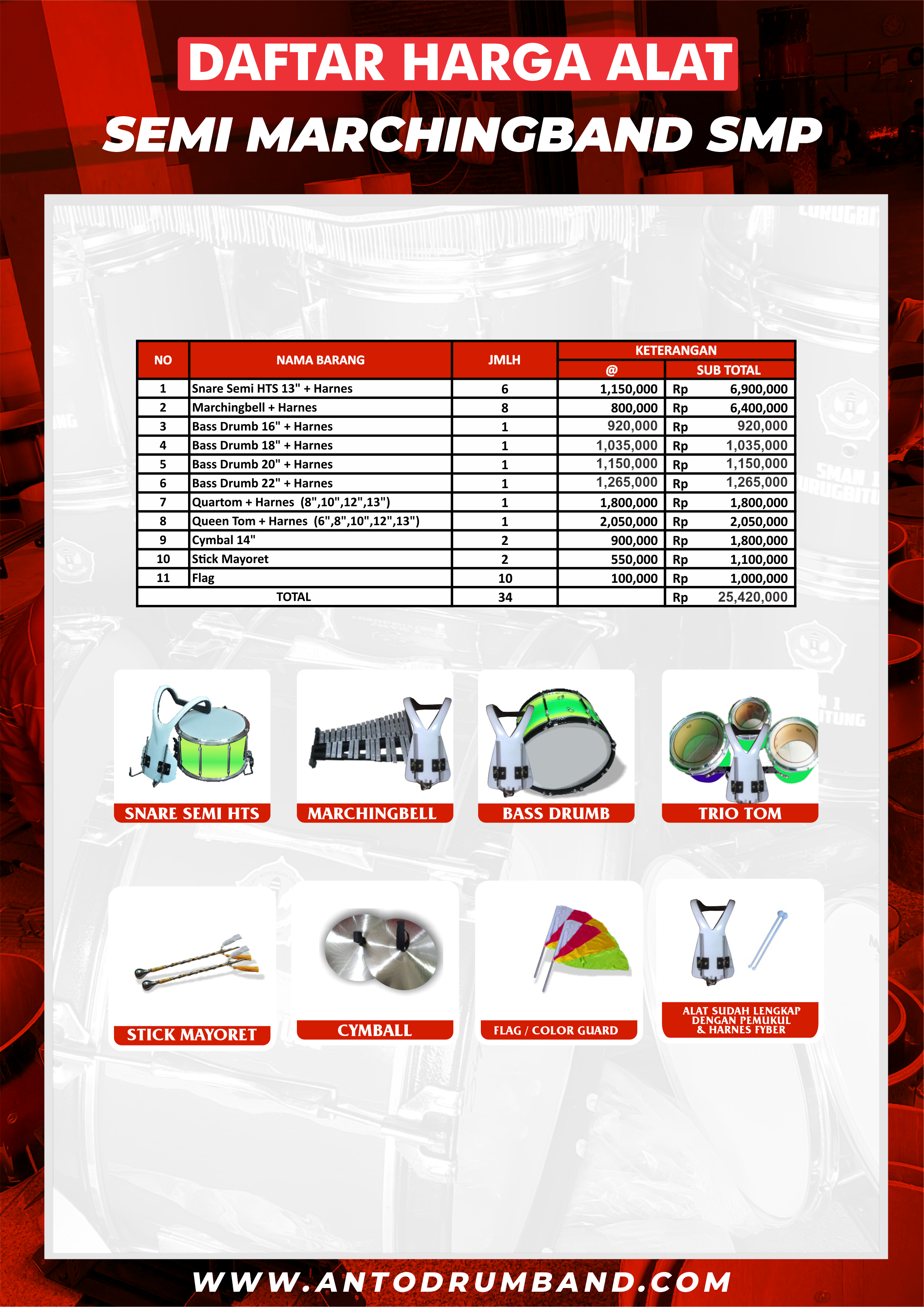 jualdrumbandjogjasemismp