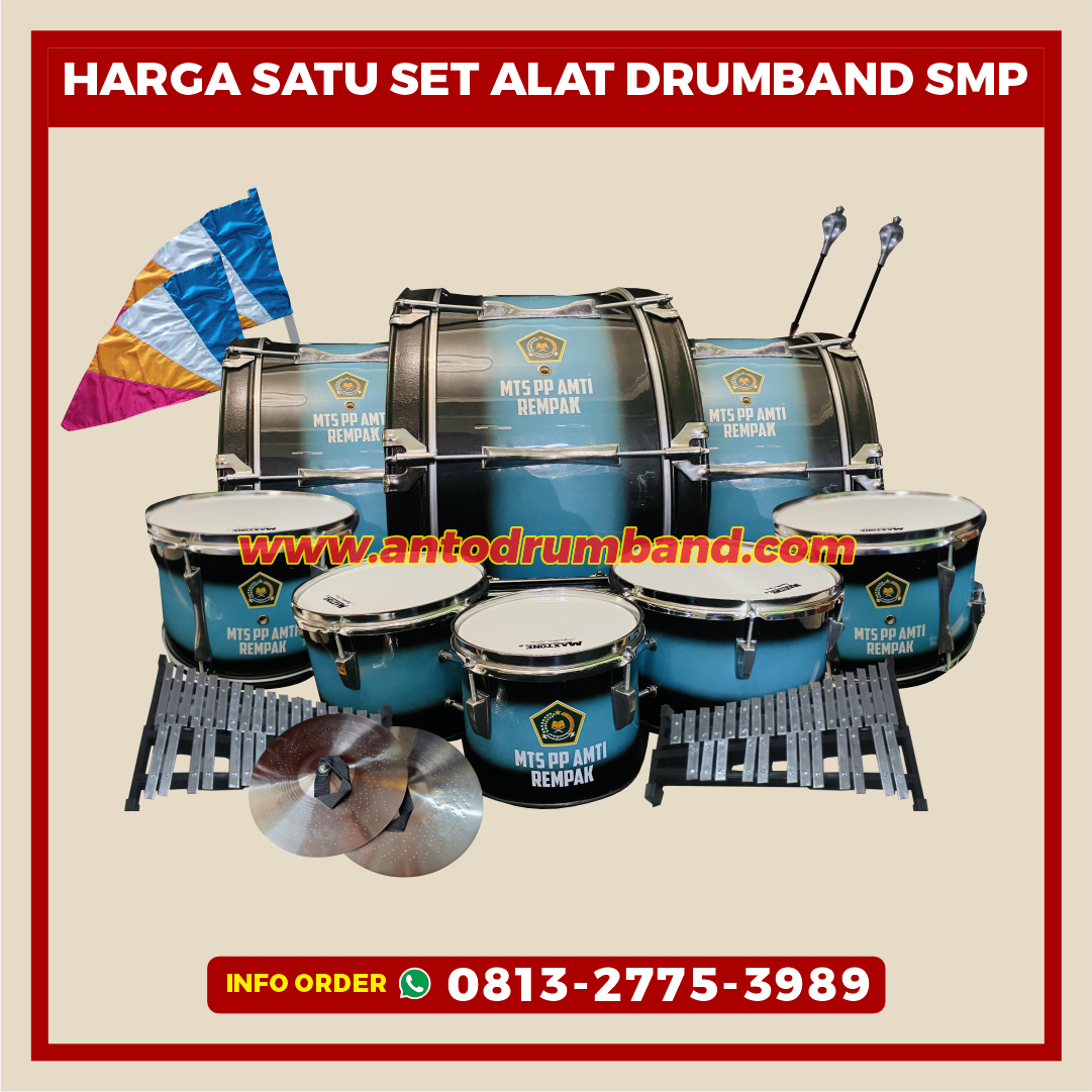 Harga 1 Set Alat Drumband SMP