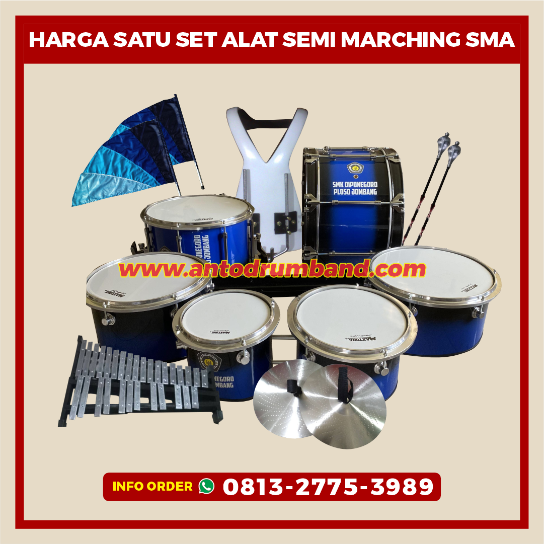 Jual Alat Semi Marchingband SMA