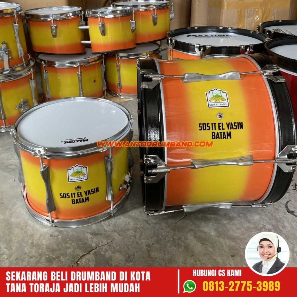 Harga Satu Set Alat Drumband di Tana Toraja, Sulawesi Selatan