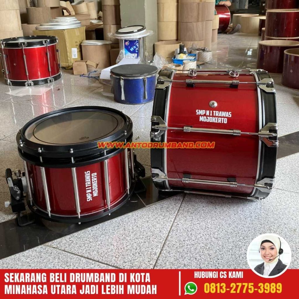 Harga Bass Drum Marching Band di Minahasa Utara, Sulawesi Utara – Hanya di Anto Drumband