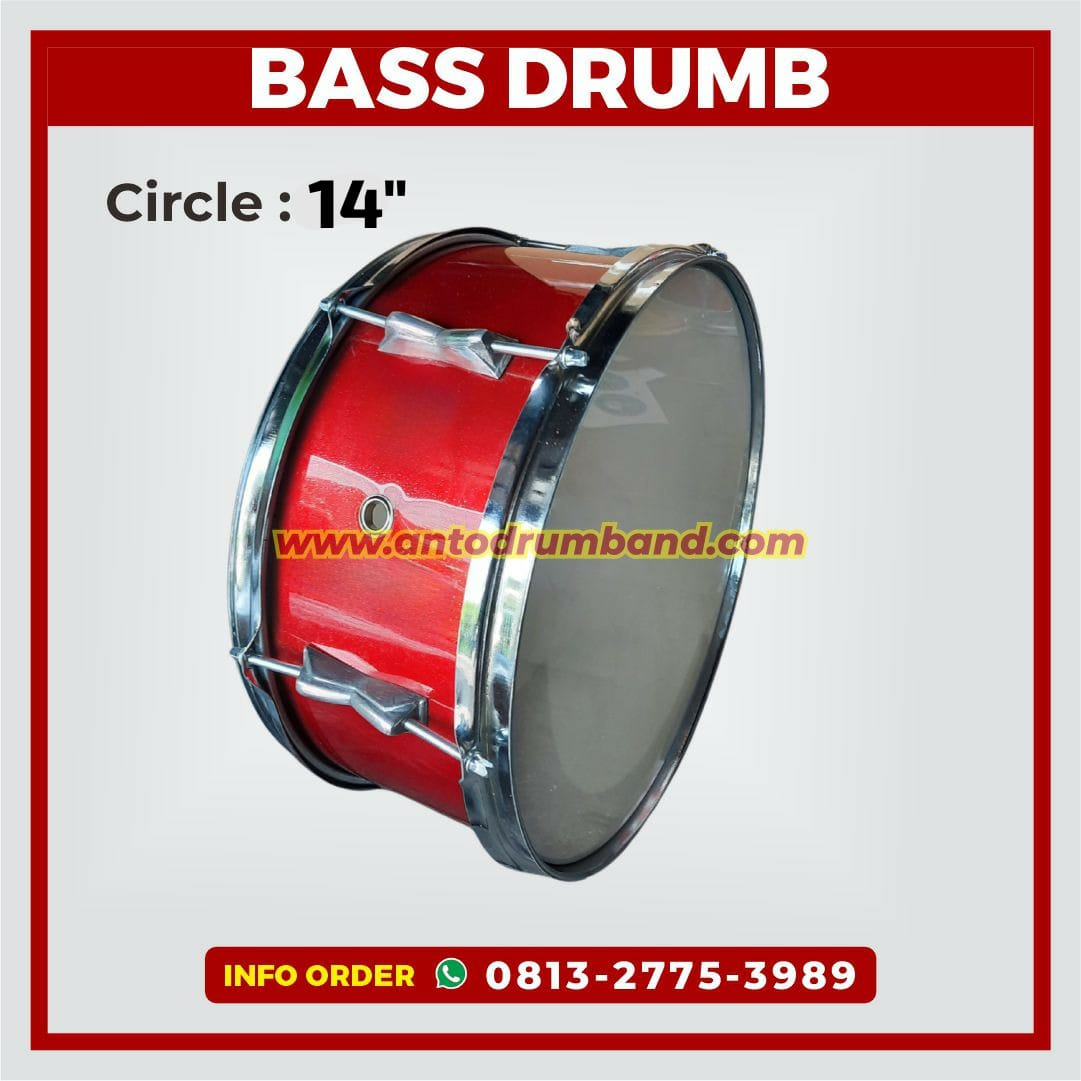 Jual Alat Bass Drumband 14in TK