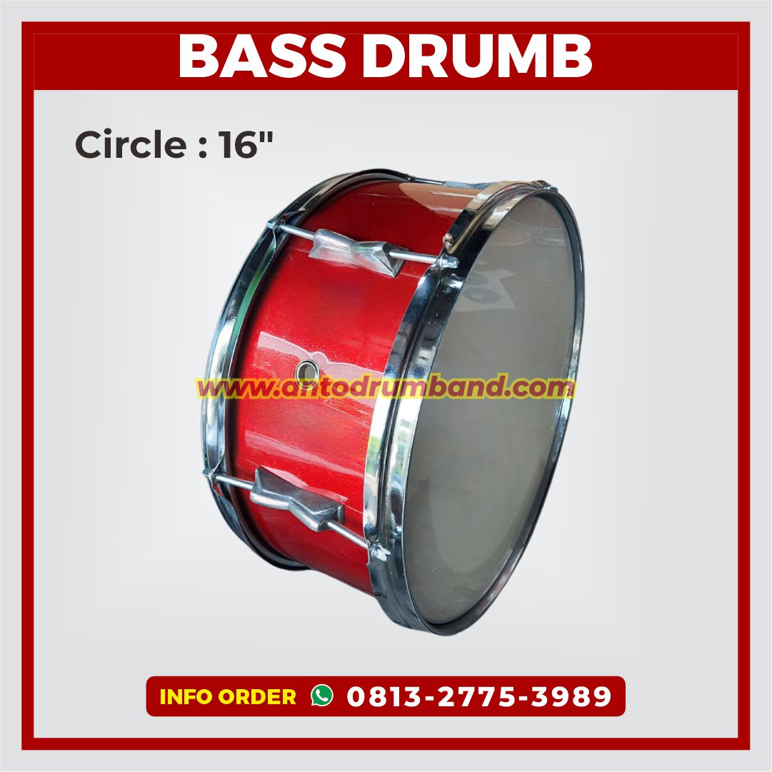Jual Alat Bass Drumband 16in TK