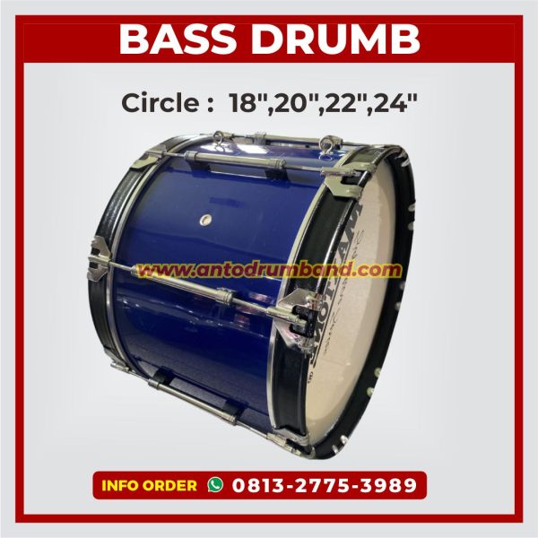 Jual Alat Semi Marchingband Bass 18in SMA