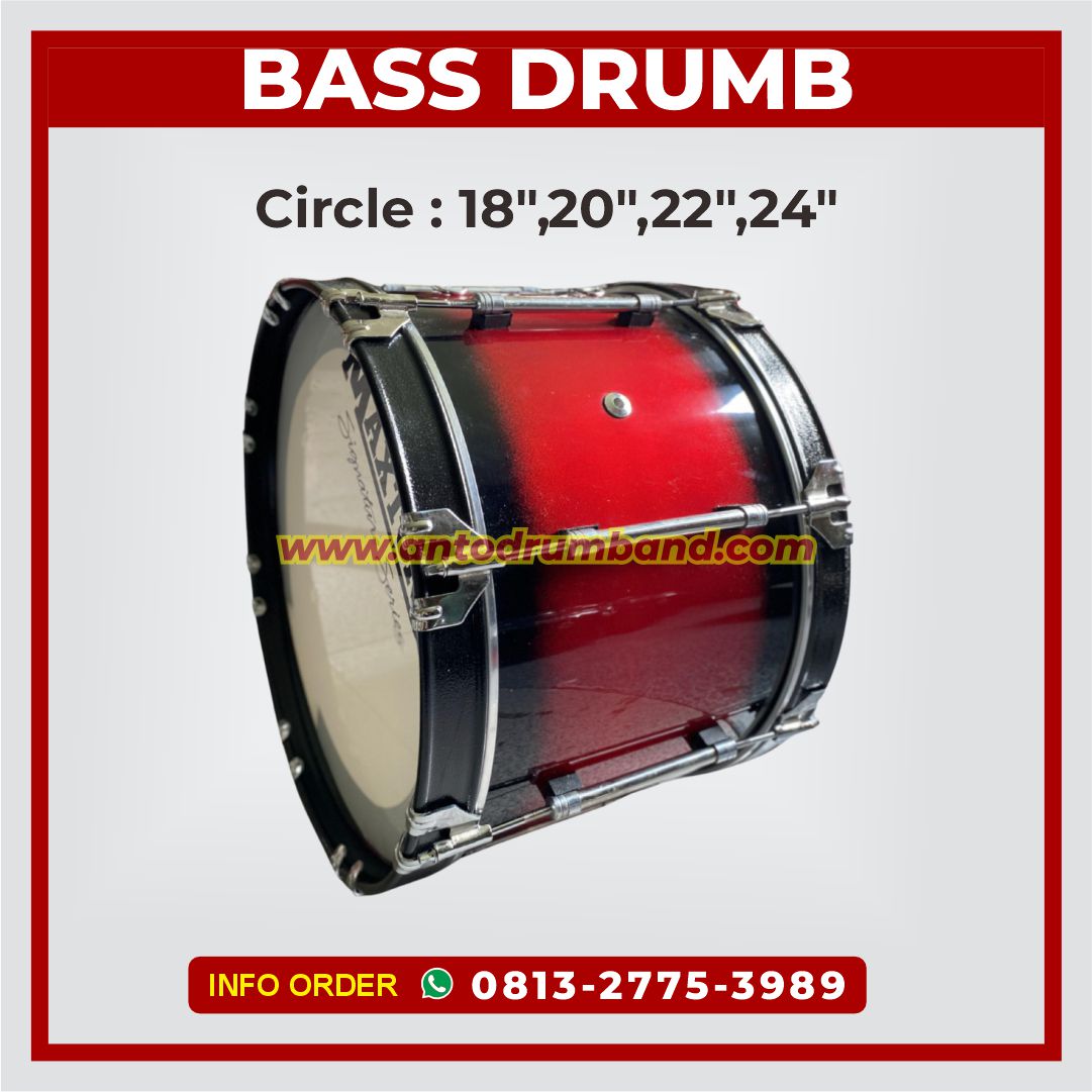 Jual Alat Marchingband Bass 18in SMA